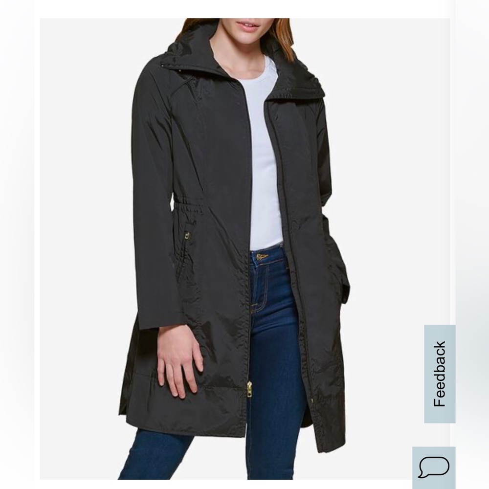Cole Haan Packable Rain Jacket